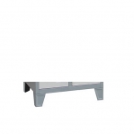 Metallist riidekapp 1-uksega 1820x400x500, kokkupandav, L1F1