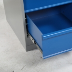 Työpöytä 1600x800 5-osaisella laatikostolla, tammiparketti