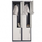Z-locker 2-doors, H1820*W400*D450 Knocked Down