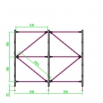 Back Bracing H2500/3000 *W1500