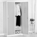 Peltikaappi 3-ovinen, 1820x900x500 mm, koottava säätöjalat 115 mm