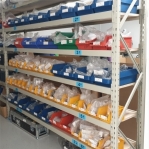 Extension bay 2500x1400x600 600kg/level,3 levels with chipboard