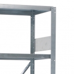 Extension bay 2100x1000x300, used, 6 shelves