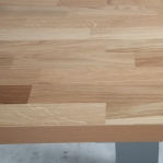 Työpöytä 1600x800 5-osaisella laatikostolla, tammiparketti