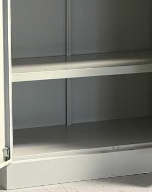 Riiuliplaat 897x380 mm arhiivikapp/ töökojakapp 900Kx900Lx450S helehall 7035