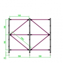 Back Bracing H2500*W1500