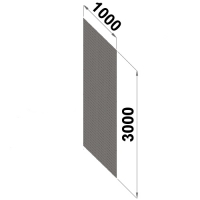 Reikälevytausta 3000x1000