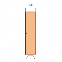 Koulukaappi 1590x400x545
