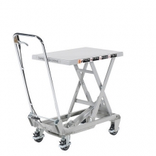 Nostovaunu alumiini 450x700 100 kg veivikäyttöinen