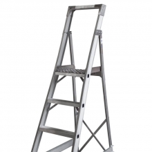 Myymälätikas pyörillä, tasokorkeus 1140 mm/5 askelmaa